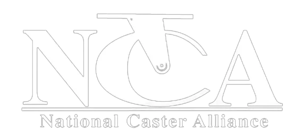 NCA logo white